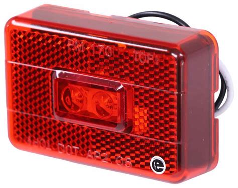 Peterson LED Clearance Or Side Marker Light W Reflector 2 Diodes