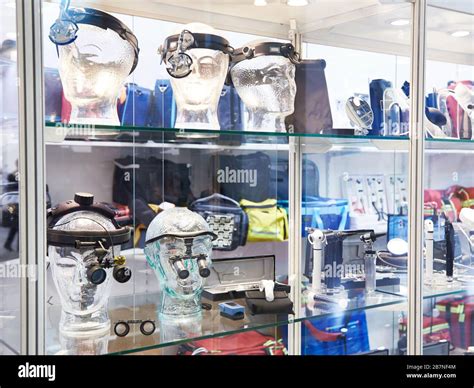 Medical equipment on shelves of store Stock Photo - Alamy