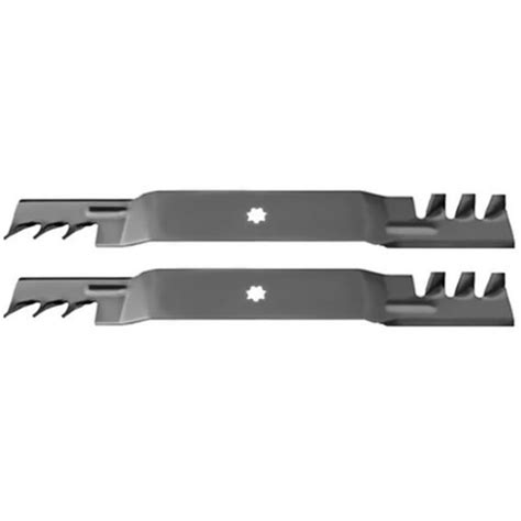 Raparts Two Mulching Blades Fits John Deere 102 105 115 125 135 D100 D110 D120 D130