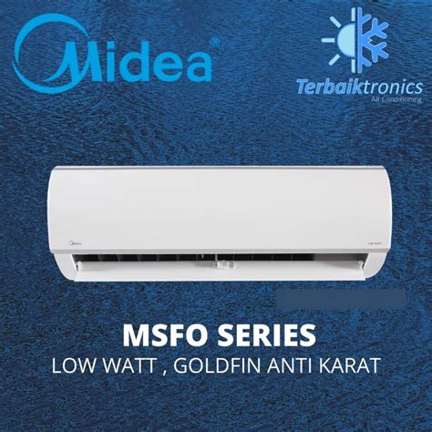 Jual Ac Midea Low Watt Pk R Msfo Crln Msfo Crln Shopee