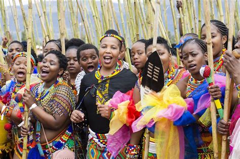 Zulu Reed Dance Bathing