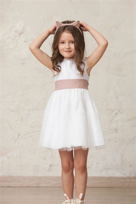 Niños de arras en lino rosa nude Bodas y Arras Quémono