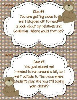 Back-To-School Bear Hunt, Chant, Song & Graphing Activities | TPT