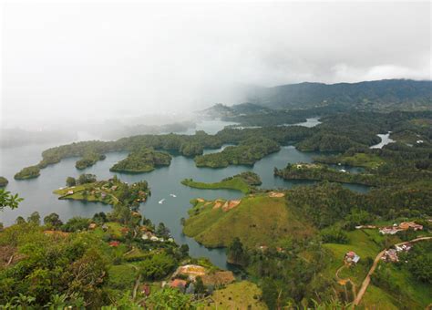 Climbing The Giant Rock Of Guatap El Pe Ol