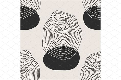 Trendy minimalist seamless pattern | Decorative Illustrations ~ Creative Market