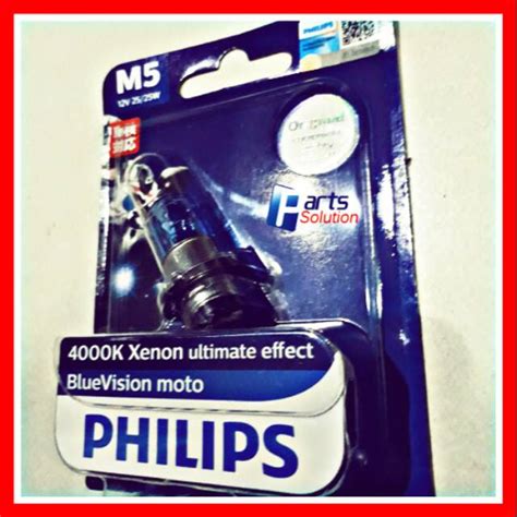 Jual Bohlam Lampu Motor Bebek Matic Philips M Kaki V W K