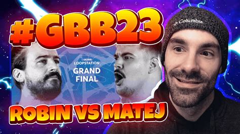 Reacting To Robin Vs Matej Gbb World League Boss