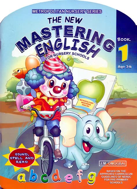 Mastering English For Nursery Schools Book 1 Metropolitan Publishers