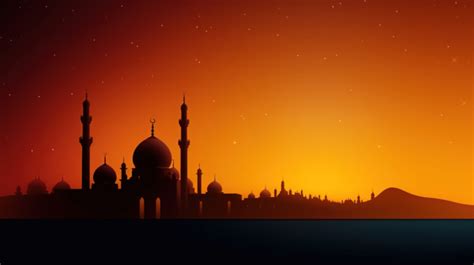 Abstract Religious Ramadan Kareem Background Eid Mubarak Moon Eid