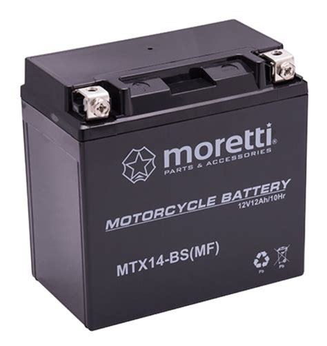 Akumulator AGM GEL MTX14 BS Moretti 12V 14Ah 200A L Moretti