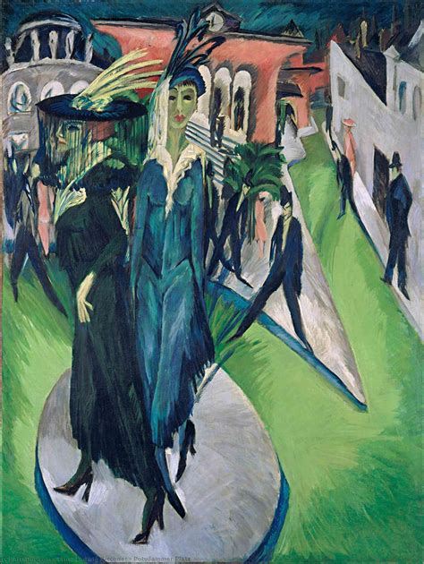 Reproductions D Art Potsdammer Platz 1914 De Ernst Ludwig Kirchner