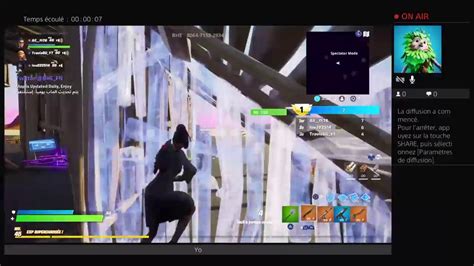 Live Fortnite De D Butant Youtube