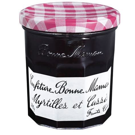 Confiture Extra De Myrtilles Et De Cassis Pots Elegant Desserts