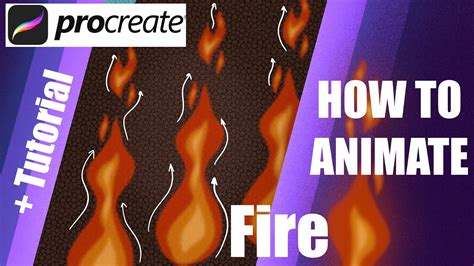 Fire Procreate Tutorial How To Animate Youtube