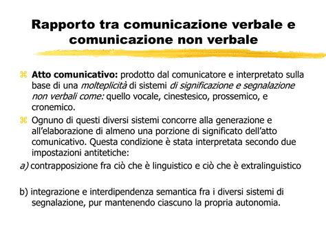 Ppt La Comunicazione Non Verbale Powerpoint Presentation Free