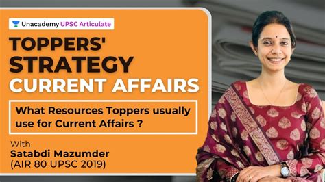 Toppers Strategy On Current Affairs Resource Notes Reading