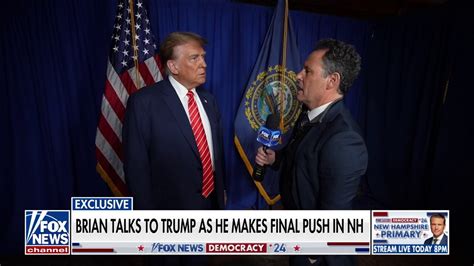 Trump Makes Final Push In New Hampshire We Have A Very Big Job Fox News Video