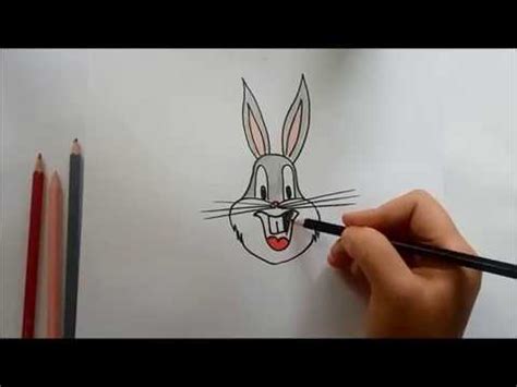 5 ADIMDA TAVŞAN NASIL ÇİZİLİR KOLAY ÇİZİM BUGS BUNNY RESİM