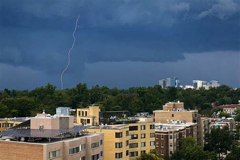 Damages Reported After Tornado Warnings Thunderstorms In Dc Area Wtop News