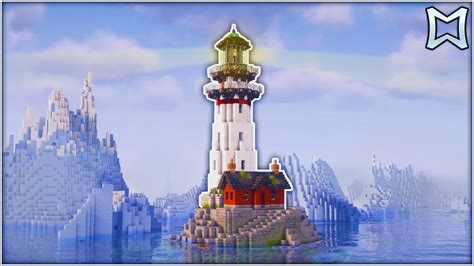 Minecraft Building A Working Lighthouse 2 Relaxing Tutorial Working