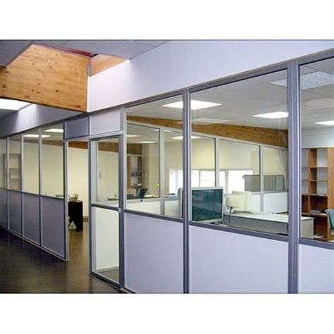 Aluminum Office Cabin Partition Work And Services At Rs Square Feet