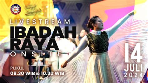 GBI JIS IBADAH MINGGU LIVE STREAM 14 Juli 2024 I Pkl 10 30 WIB