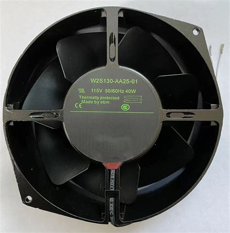 W2S130 AA25 01 Ebm Papst AC Axial Fan 115V Circular Toxictech