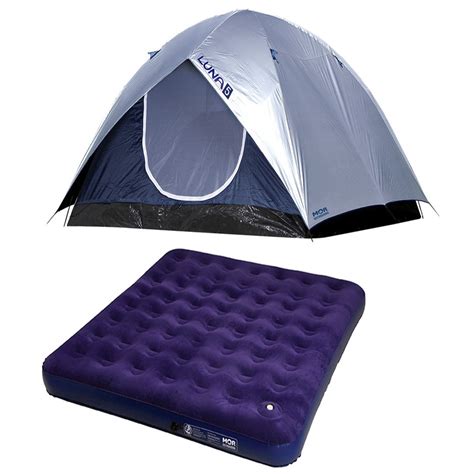 Kit Barraca Luna Pessoas Iglu Colch O Casal King Infl Vel Camping