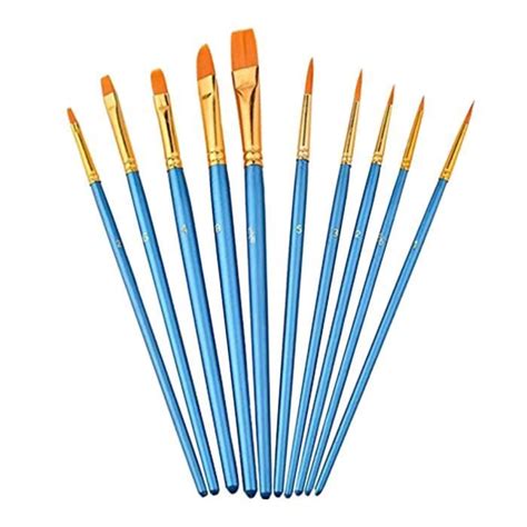 Pcs Set Pinceaux De Peinture Pinceaux Pour Peinture Acrylique