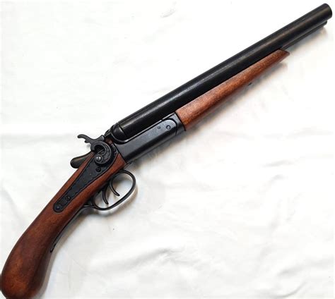 Sold At Auction Denix Sawn Off Double Barrel Shotgun Replica