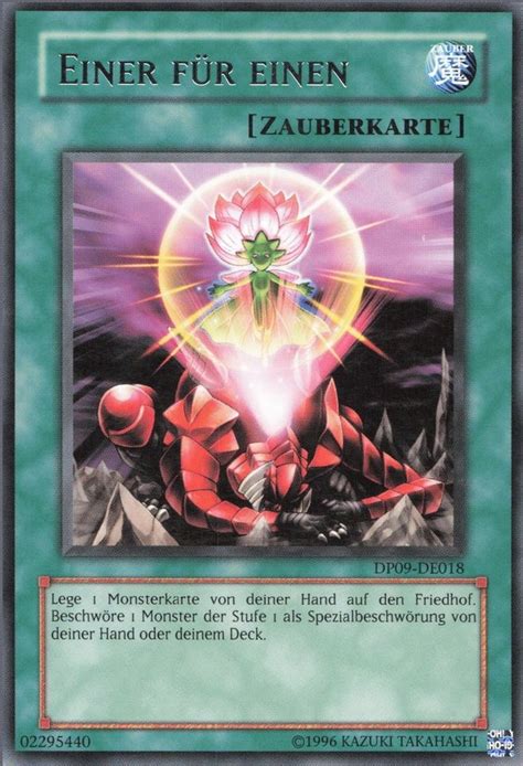 Recollectibles Sammelkarte Yugioh Karte Einer Für Einen Yu Gi Oh