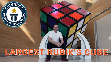 The Largest Rubiks Cube In The World Guinness World Records Youtube