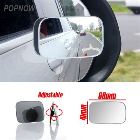 2 pcs Universal 360 Graus Ajustável Blind Spot Espelho Da Motocicleta