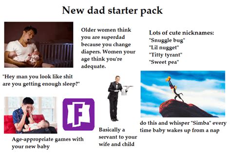 New Dad Starterpack R Starterpacks