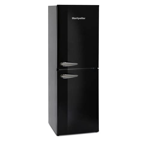 Montpellier Mab145k Retro Style 145cm Tall Fridge Freezer