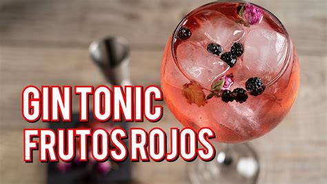 GIN AND TONIC DE FRUTOS ROJOS Bartender YouTube