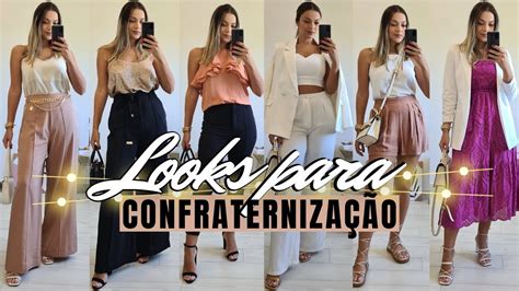 Looks para Confraternização Festa da Firma Looks Festa Final de Ano