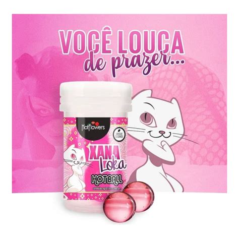 Bolinha Hot Ball Xana Loka Unid Lingerie BR Atacado