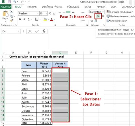 Como Calcular El Porcentaje En Excel Design Talk