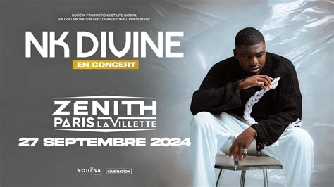 Nk Divine nous donne rendez vous au ZÉNITH DE PARIS le 27 09 2024 YouTube