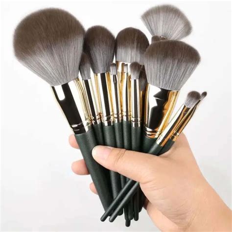 14Pcs Makeup Brushes Soft Fluffy Cosmetic Powder Eye Shadow Foundation