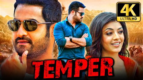 Temper 4K Telugu Hindi Dubbed Movie Jr NTR Kajal Aggarwal Prakash