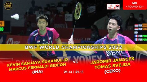 Marcus Gideon Kevin Sanjaya Ina Vs Jaromir Svejda Cek R Bwf World