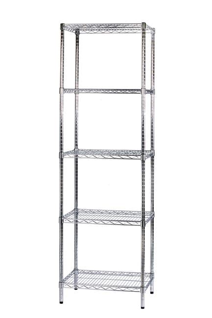 Scaffale In Kit 5 Ripiani Filocromo L 60 X P 45 X H 200 Cm Portata Per