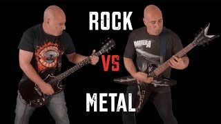 Rock Music Vs Metal Popnable