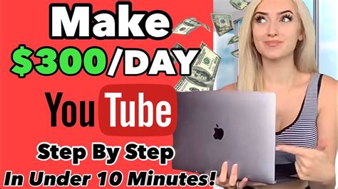 How To Make Money On Youtube Without Making Videos Easy Side Hustle Youtube