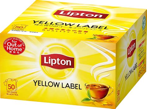 Lipton Black Tea Yellow Label Kantong Teh Gx Tas Jastip