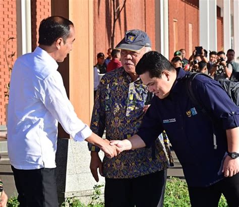 Peresmian Bandara Di Singkawang Kalimantan Barat Jokowi Teken Kerja