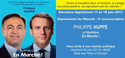 Adissan R Union Publique De Philippe Huppe Le Mai H Rault