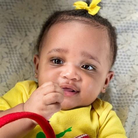 Usain Bolt Shares Adorable Photos Of His Daughter Olympia At 8 Months